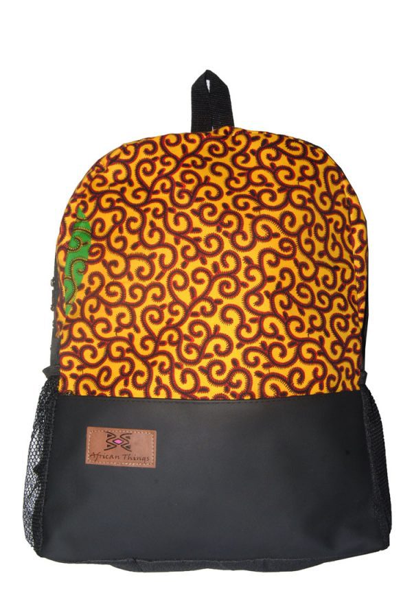 african fabric backpack