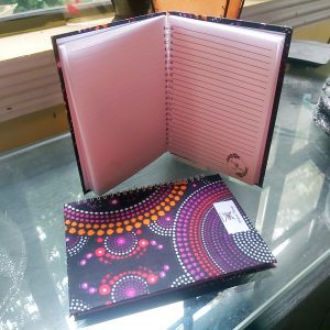 Purple Ankara wedding souvenir Notebooks