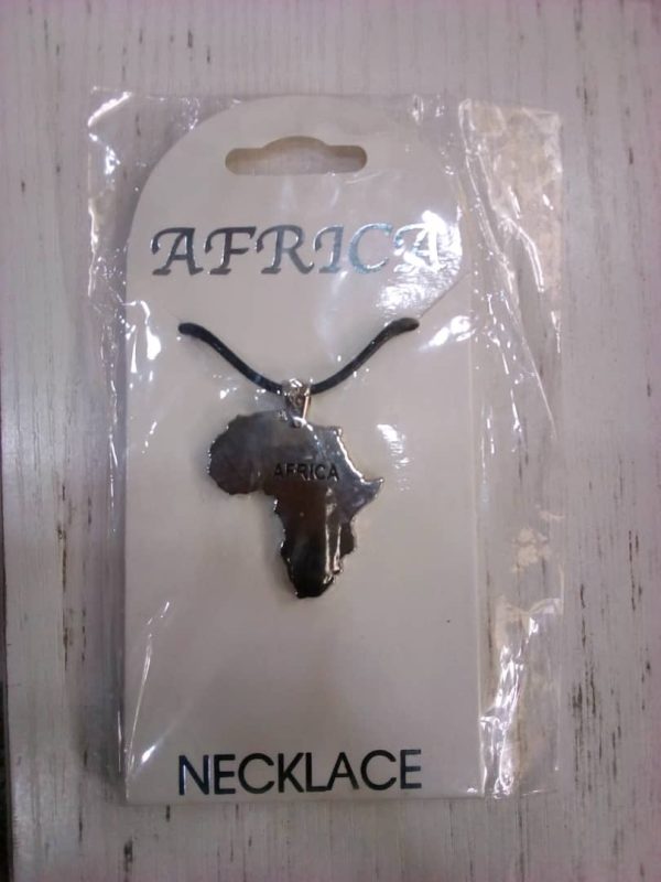 Africa map earrings