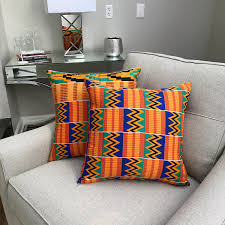 African Print Pillow Case