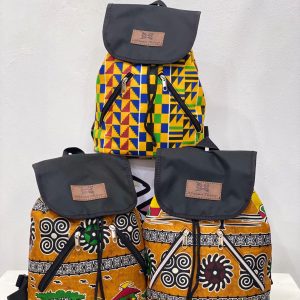 Ada African Print backpack