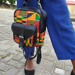 Uzuri Mini African Print Backpack