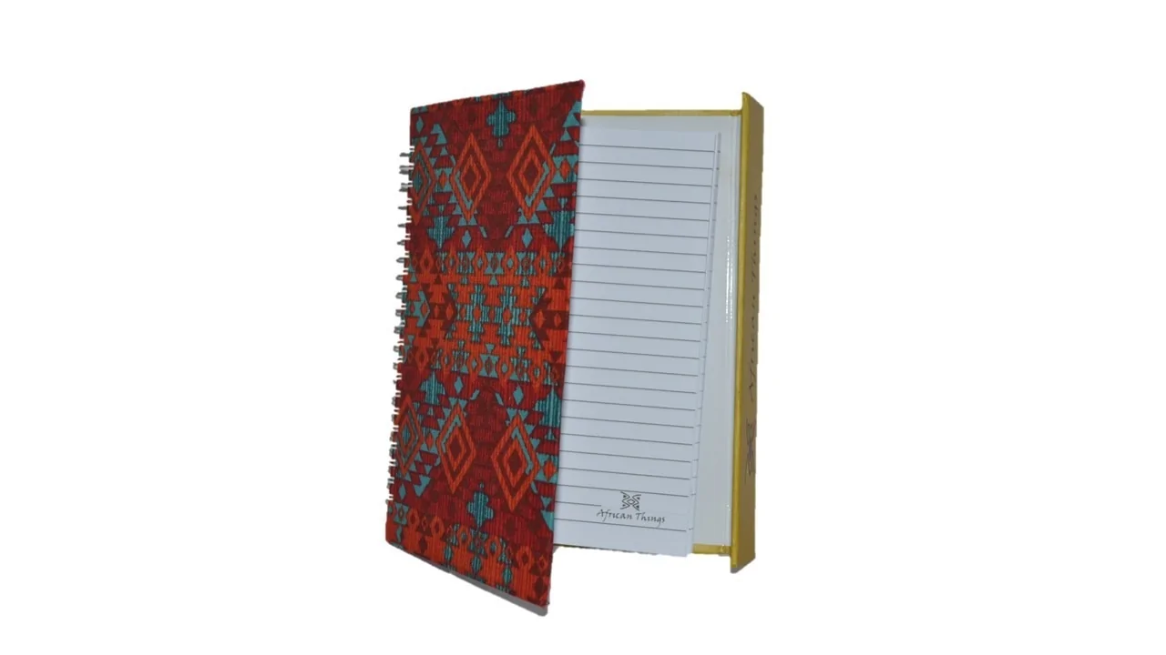 Ankara A5 Flap Notebook