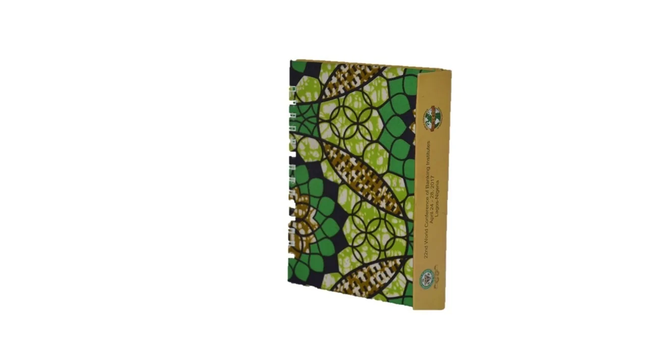Ankara A5 Flap Notebook