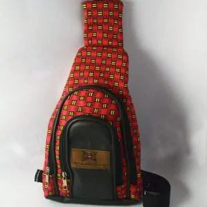 African Print Crossbody Bag