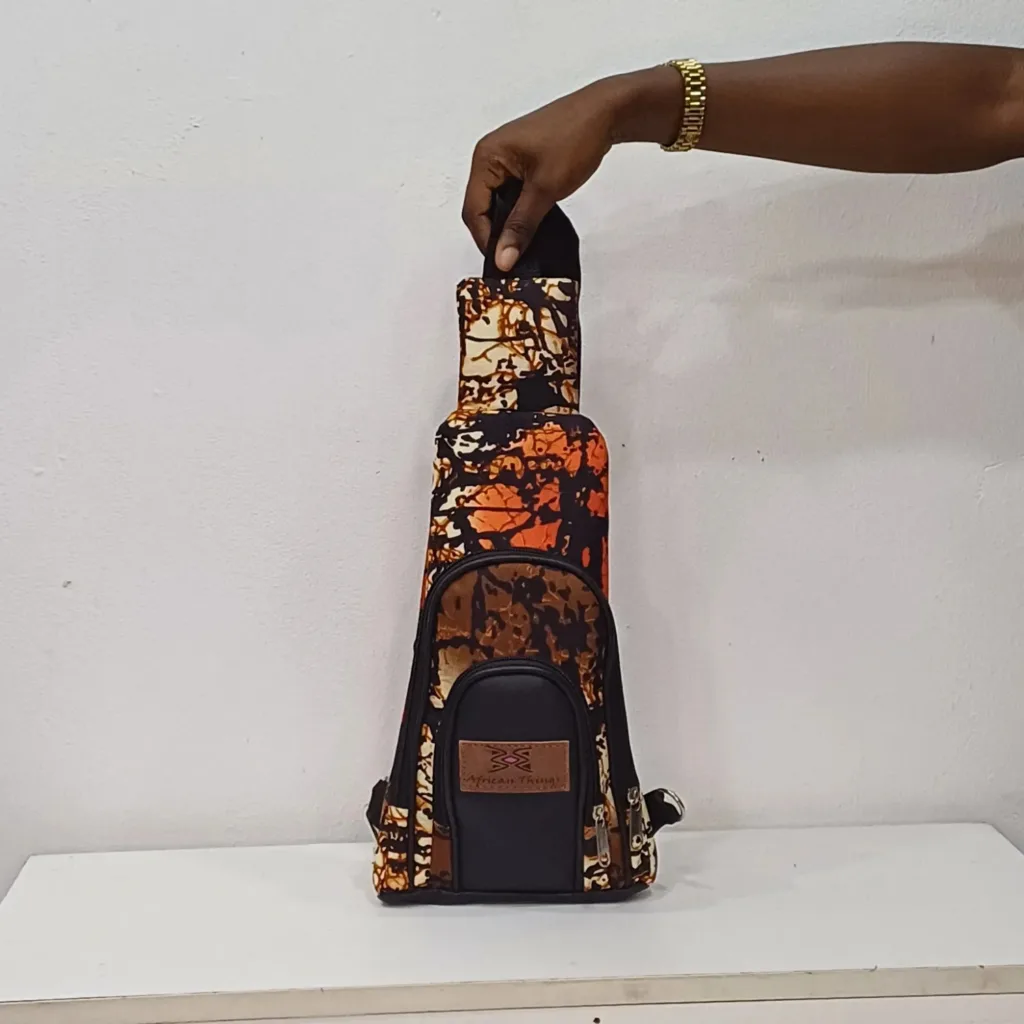 Ankara crossbody/sling bag (unisex)