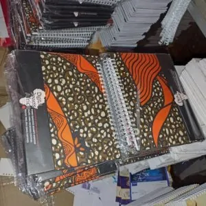 Ankara A5 Flap Notebook