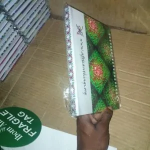 Ankara A5 Flap Notebook