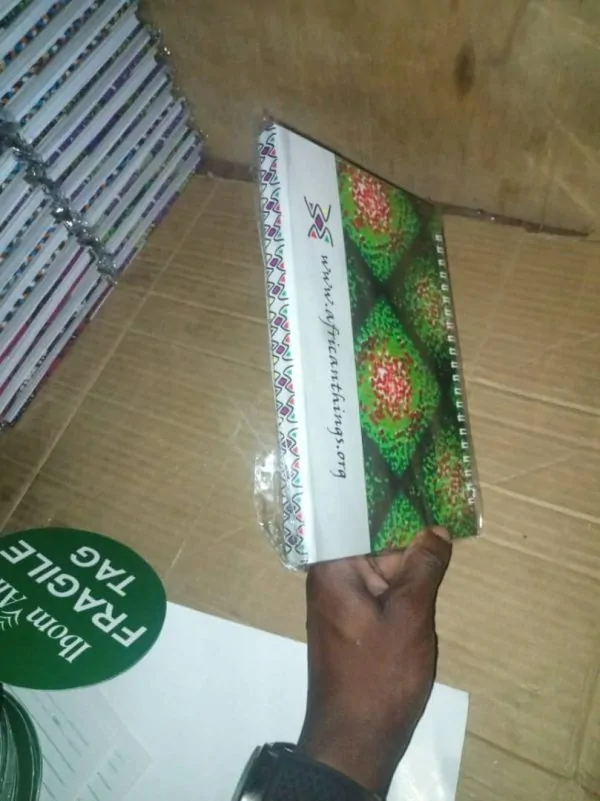 Ankara A5 Flap Notebook
