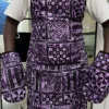 African print Ankara apron and mitten set