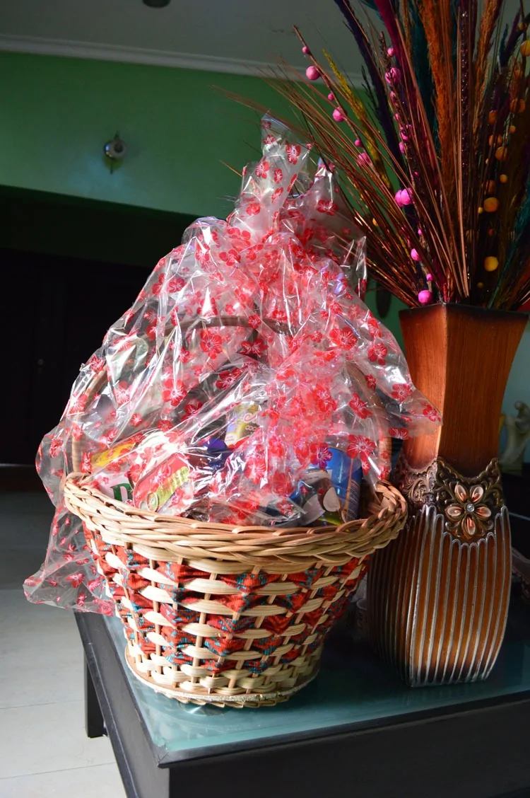 Christmas Hamper basket