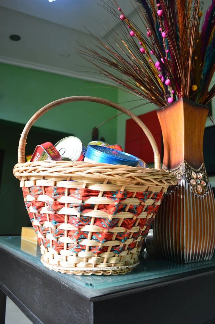 Christmas Hamper basket