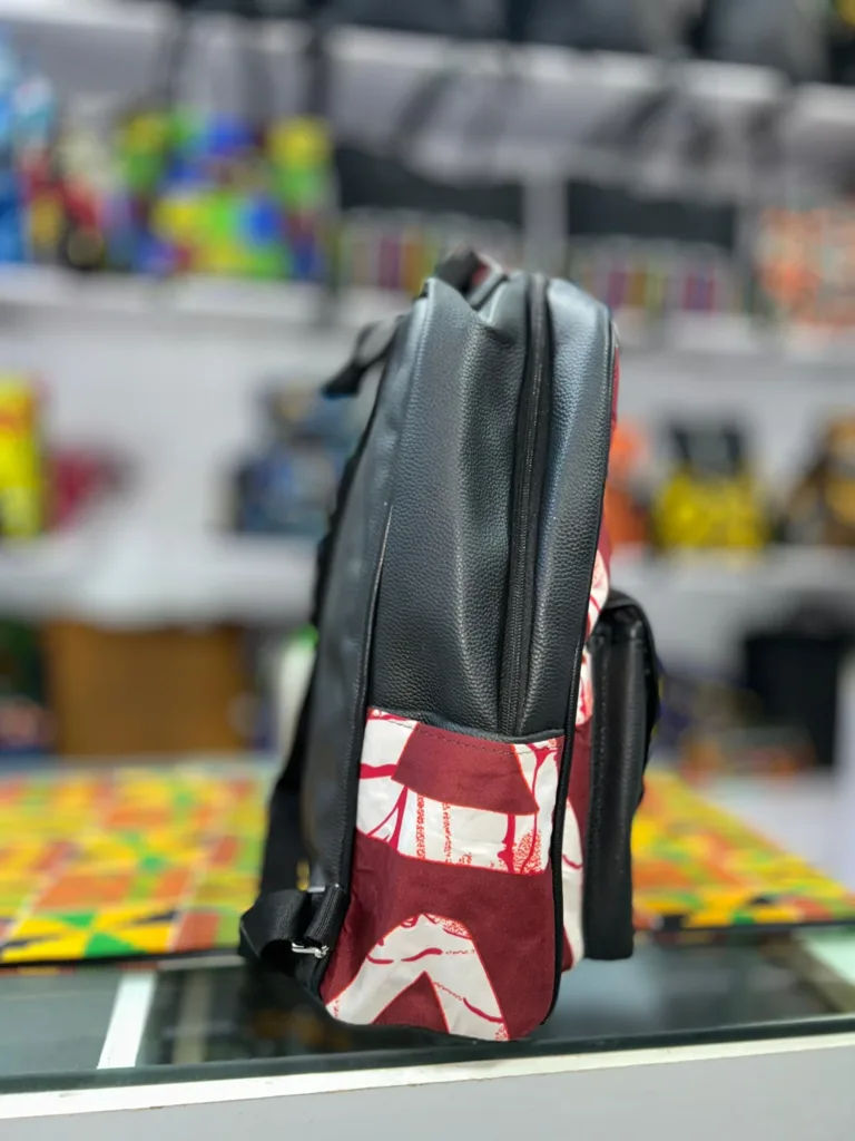 Ankara backpack school bag for sale in Lagos Nigeria, African Things Wholesale and Retail