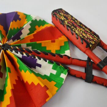 Ankara hand fan