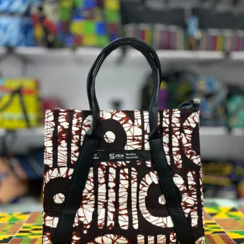 Ankara ladies large tote bags ladies laptop bags for sale in Lagos Nigeria, African Things Wholesale and Retail