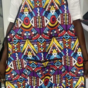 african print apron