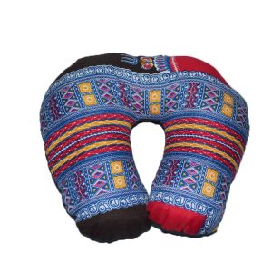 African print neck pillow