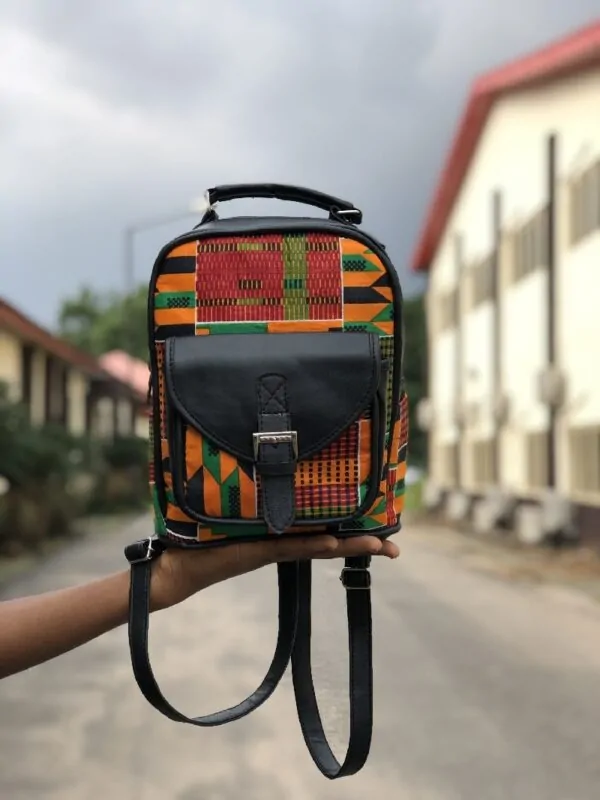 Uzuri Mini African Print Backpack