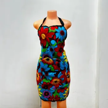 African print/Ankara apron on a mannequin
