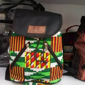 Ada African Print backpack