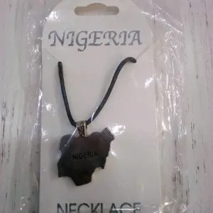 Nigeria Map Necklace