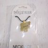 Nigeria Map Necklace