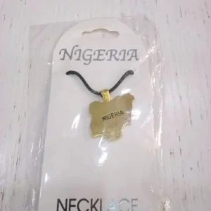 Nigeria Map Necklace