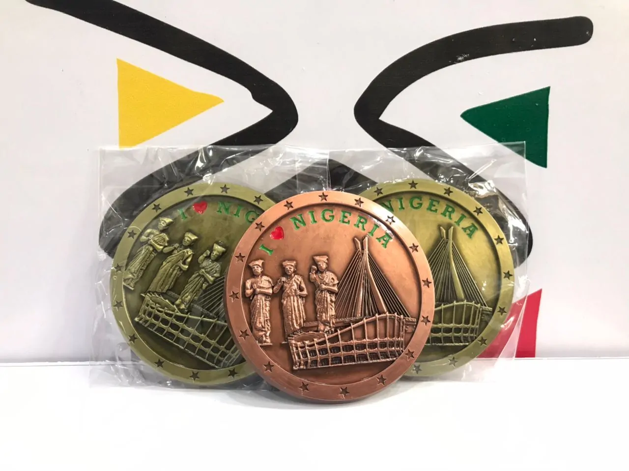 I Love Nigeria Fridge Magnet