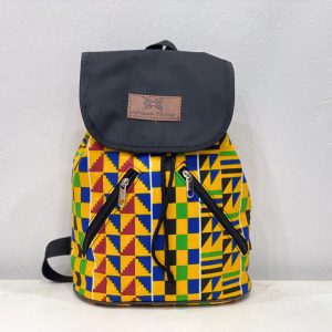 Ada African Print backpack