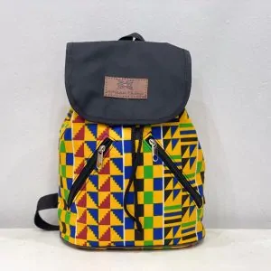 Ada African Print backpack