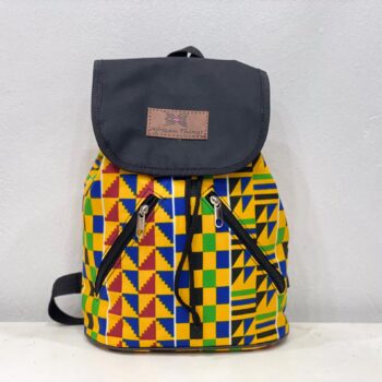 Ada African Print backpack
