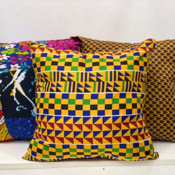 African Print (Ankara) Throw Pillow