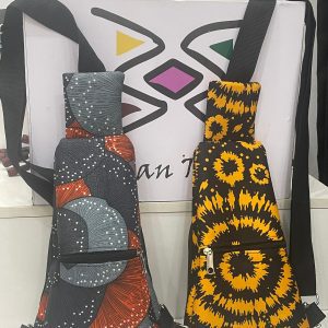 African Print Crossbody Bag
