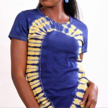 Adire Tshirt Stoned