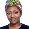multicoloured ankara headwrap