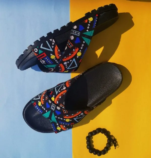 Ankara African Print slippers