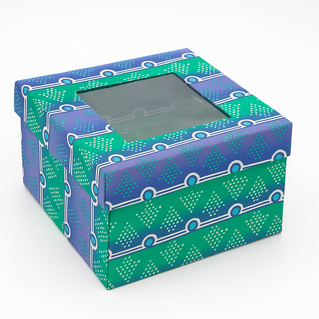 African print Ankara gift boxes for corporate gift packaging