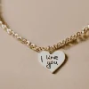I love u Necklace