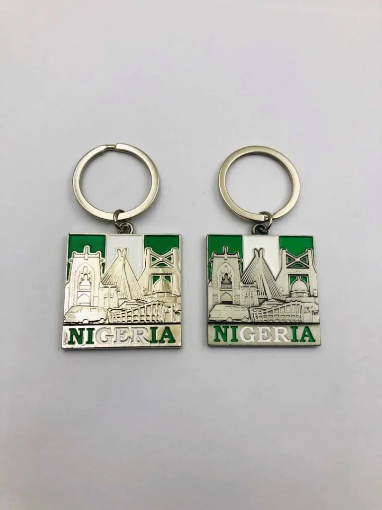 A Nigeria Keychain gift item.