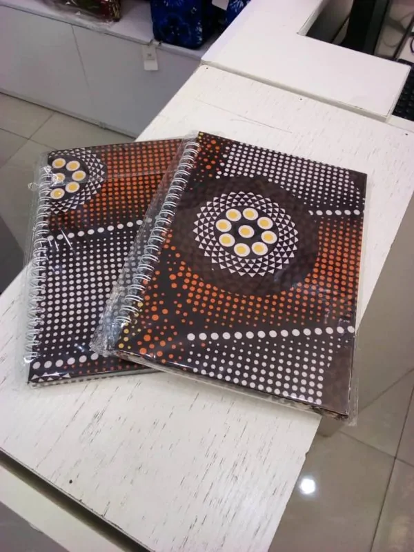 African Print Ankara A5 Flap Notebook