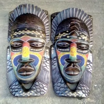 African Face mask