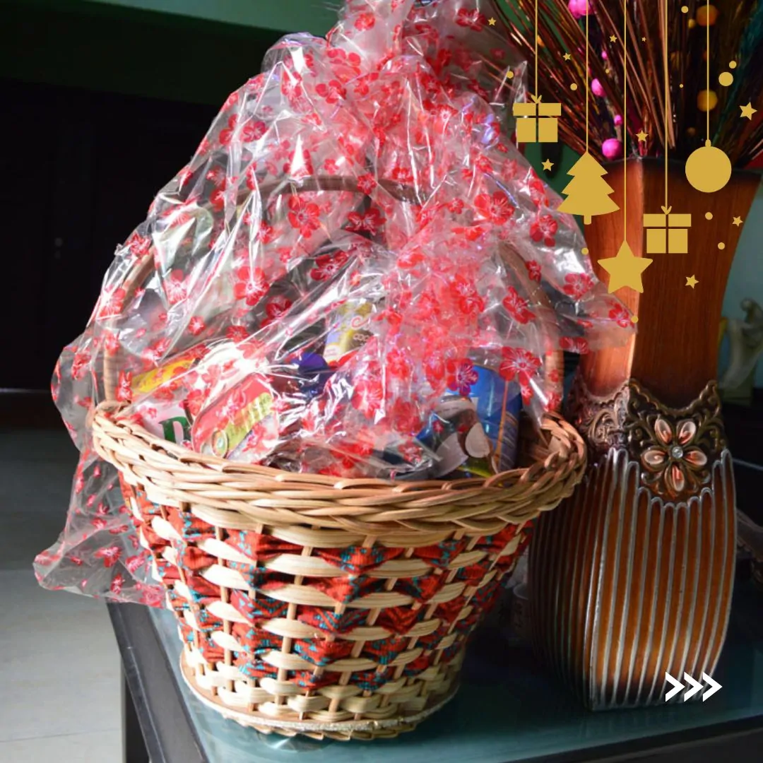 Christmas Hamper basket