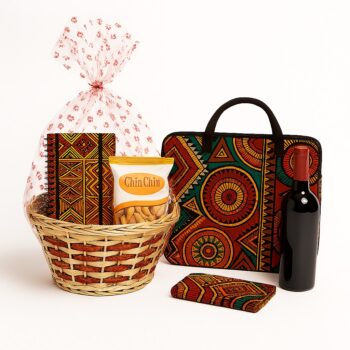 African Gift Set (Bronze Package, Small Basket)