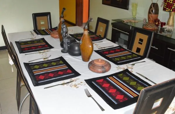 Ankara table mat