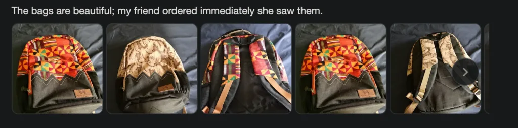 Review of African Things on Google.
