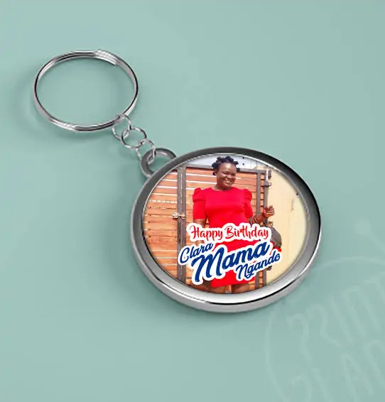 Custom Keychains with personalized photo.
