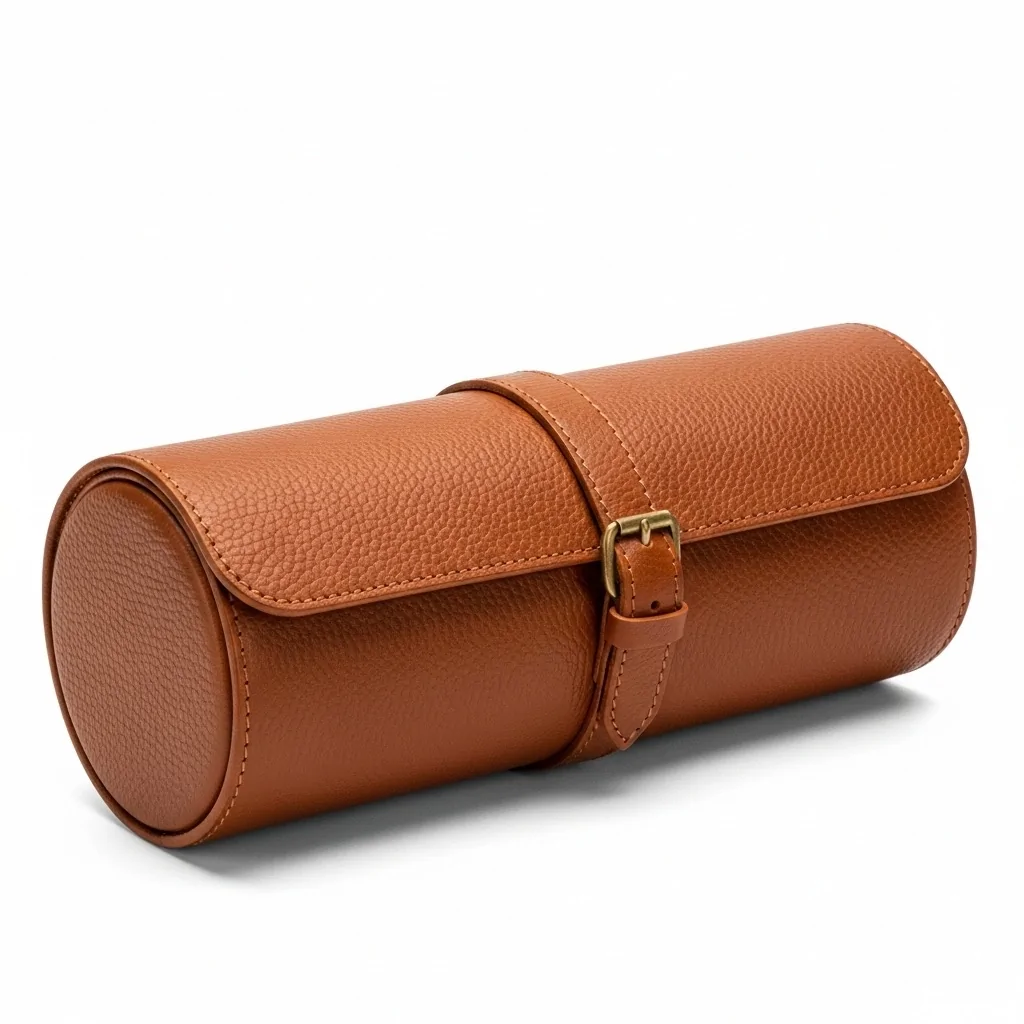 A leather watch accessories box - Perfect gift as a surprise romantic gift idea for a boyfriend