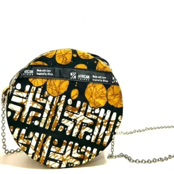 African Print Circle Bags for Ladies African Things Bags Backpacks Souvenirs in Lagos 1