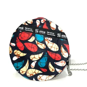 African Print Circle Bags for Ladies African Things Bags Backpacks Souvenirs in Lagos 12