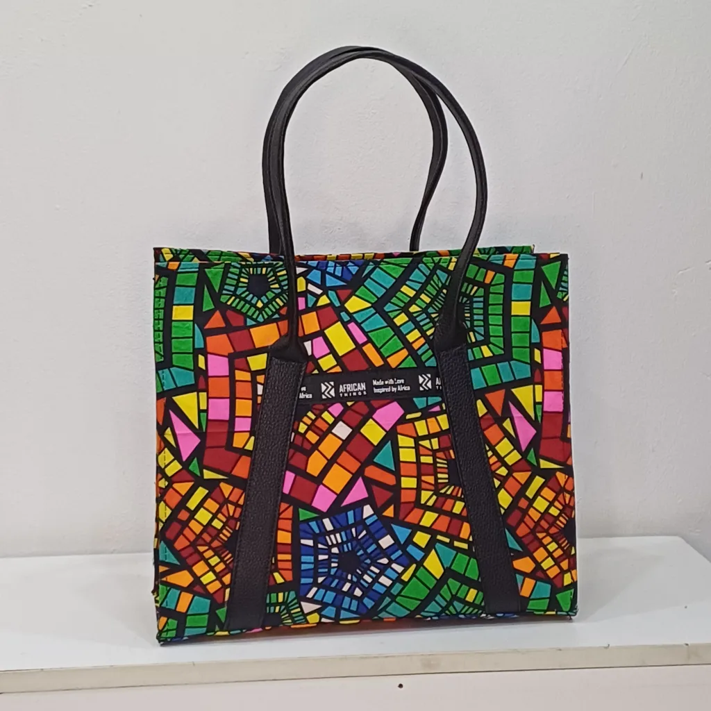 Efoma Ankara Lady's HandBag - Perfect African inspired unique Christmas gift for a girlfriend